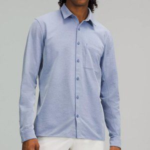 Lululemon Commission Dress Shirt Blue Medium